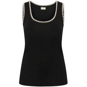 Kaffe Curve Kccarina Tank Top M BLACK DEEP M Kaffe Curve Kccarina Tank Top M BLACK DEEP M