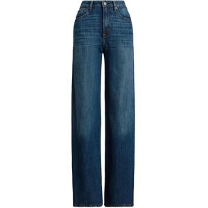 Lauren Ralph Lauren High-Rise Wide-Leg Jean 36 ATECCO WASH 36 Lauren Ralph Lauren High-Rise Wide-Leg Jean 36 ATECCO WASH 36