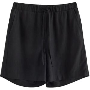 Lindex Shorts In Linen Blend XXL BLACK XXL Lindex Shorts In Linen Blend XXL BLACK XXL