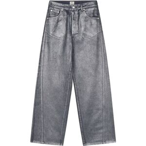 Mads Nørgaard Metallic Denim Christel Jeans 40 VINTAGE BLUE/GUN METAL 40 Mads Nørgaard Metallic Denim Christel Jeans 40 VINTAGE BLUE/GUN METAL 40