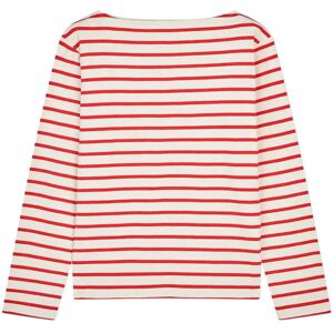 Mads Nørgaard Pablo Gabi Tee Ls L VANILLA ICE/FIERY RED L Mads Nørgaard Pablo Gabi Tee Ls L VANILLA ICE/FIERY RED L