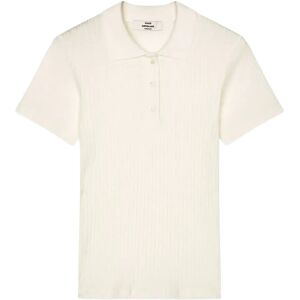 Mads Nørgaard Pointella Layla Polo Tee S VANILLA ICE S Mads Nørgaard Pointella Layla Polo Tee S VANILLA ICE S