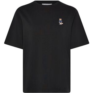 Maison Kitsune Dressed Fox Comfort Tee-Shirt XL BLACK XL Maison Kitsune Dressed Fox Comfort Tee-Shirt XL BLACK XL
