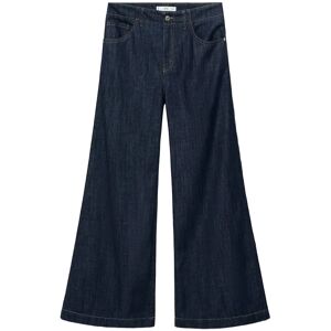 Mango Wide Leg Mid-Rise Jeans 34 OPEN BLUE 34 Mango Wide Leg Mid-Rise Jeans 34 OPEN BLUE 34