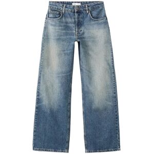 Mango Straight Low-Waist Jeans 36 OPEN BLUE 36 Mango Straight Low-Waist Jeans 36 OPEN BLUE 36