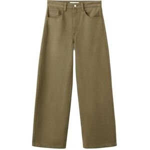 Mango Mid-Rise Balloon Jeans 46 BEIGE - KHAKI 46 Mango Mid-Rise Balloon Jeans 46 BEIGE - KHAKI 46