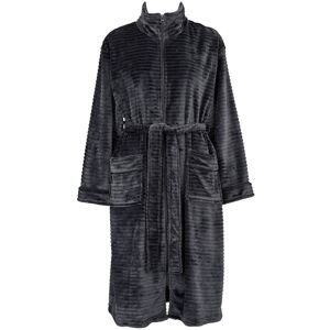Missya Fine Fleece Robe W Zipper XL INDIA INK XL Missya Fine Fleece Robe W Zipper XL INDIA INK XL