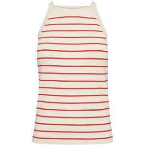 MOS MOSH Mmimanja Caliz Stripe Knit Top XS SPICY ORANGE XS MOS MOSH Mmimanja Caliz Stripe Knit Top XS SPICY ORANGE XS