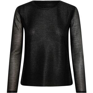 Naja Lauf Ying T-Shirt Black Glitter XS BLACK XS Naja Lauf Ying T-Shirt Black Glitter XS BLACK XS