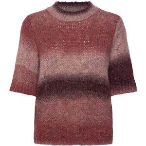Noella Leana Knit Top XS/S BROWN RED COMBO XS/S Noella Leana Knit Top XS/S BROWN RED COMBO XS/S