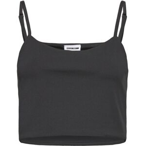 NOISY MAY Nmteresa Cropped S/L Top Noos S BLACK S NOISY MAY Nmteresa Cropped S/L Top Noos S BLACK S