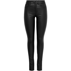 ONLY Onlroyal Life Hw Sk Rock Coated Pim Noos L x 34 BLACK L x 34 ONLY Onlroyal Life Hw Sk Rock Coated Pim Noos L x 34 BLACK L x 34
