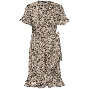 ONLY Onlolivia S/S Wrap Dress Wvn Noos 34 SILVER MINK 34 ONLY Onlolivia S/S Wrap Dress Wvn Noos 34 SILVER MINK 34