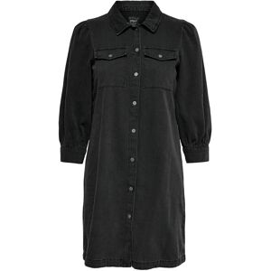 ONLY Onlfelica Dnm Dress Noos XS WASHED BLACK XS ONLY Onlfelica Dnm Dress Noos XS WASHED BLACK XS