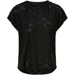 ONLY Onlsmilla S/S Top Jrs Noos XS BLACK XS ONLY Onlsmilla S/S Top Jrs Noos XS BLACK XS