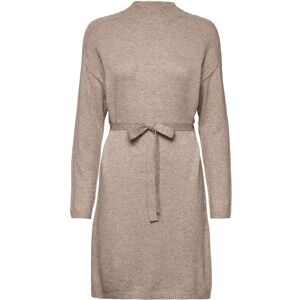ONLY Onlleva Ls Belt Dress Ex Knt XS BEIGE XS ONLY Onlleva Ls Belt Dress Ex Knt XS BEIGE XS