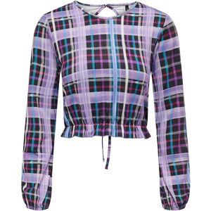 ONLY Onlemilia L/S Open Back Frill Top Nn M BLACK M ONLY Onlemilia L/S Open Back Frill Top Nn M BLACK M