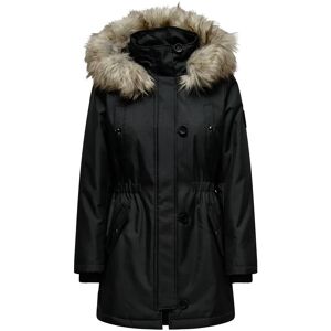 ONLY Onliris Fur Winter Parka Life Cc Otw M BLACK M ONLY Onliris Fur Winter Parka Life Cc Otw M BLACK M