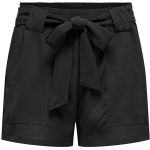 ONLY Onlnova Life Vis Talia Shorts Solid XS BLACK XS ONLY Onlnova Life Vis Talia Shorts Solid XS BLACK XS