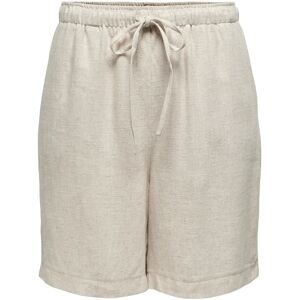 ONLY Onlsiesta Mw Pull-Up Lin Bl Shorts Noos L MOONBEAM L ONLY Onlsiesta Mw Pull-Up Lin Bl Shorts Noos L MOONBEAM L