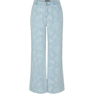 Pieces Pcfeline Mw Wide Denim Jeans 29 LIGHT BLUE DENIM 29 Pieces Pcfeline Mw Wide Denim Jeans 29 LIGHT BLUE DENIM 29