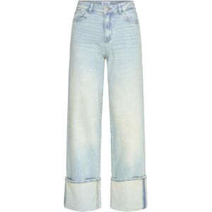 Pieces Pcsilke Mw Fold Up Denim Jeans 26 x 32 LIGHT BLUE DENIM 26 x 32 Pieces Pcsilke Mw Fold Up Denim Jeans 26 x 32 LIGHT BLUE DENIM 26 x 32
