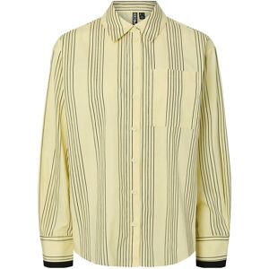 Pieces Pcjamie Ls Loose Shirt Wvn D2D Pp XS PASTEL YELLOW XS Pieces Pcjamie Ls Loose Shirt Wvn D2D Pp XS PASTEL YELLOW XS