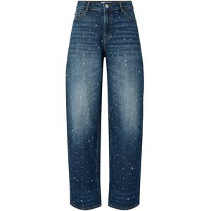 Pieces Pcmerle Mw Barrel Jeans D2D Fsy Pp 25 x 32 DARK BLUE DENIM 25 x 32 Pieces Pcmerle Mw Barrel Jeans D2D Fsy Pp 25 x 32 DARK BLUE DENIM 25 x 32