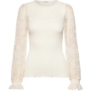 Rosemunde Rwbeatha Silk Ls Full Lace T-Shirt XL IVORY XL Rosemunde Rwbeatha Silk Ls Full Lace T-Shirt XL IVORY XL