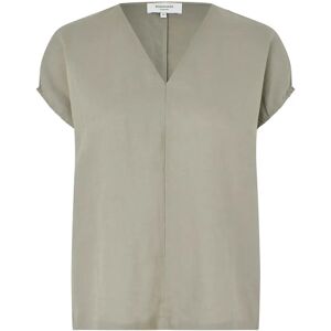 Rosemunde Rwesther Linen Capsleeve Top 44 DRIED SAGE 44 Rosemunde Rwesther Linen Capsleeve Top 44 DRIED SAGE 44