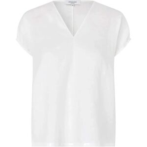 Rosemunde Rwesther Linen Capsleeve Top 44 NEW WHITE 44 Rosemunde Rwesther Linen Capsleeve Top 44 NEW WHITE 44