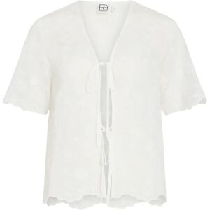ROUGE EDIT Roukaia 2/4 V-Neck Top 36 CLOUD DANCER 36 ROUGE EDIT Roukaia 2/4 V-Neck Top 36 CLOUD DANCER 36
