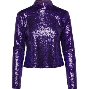 Selected Slfsola Ls Sequins Top B 34 ACAI 34 Selected Slfsola Ls Sequins Top B 34 ACAI 34
