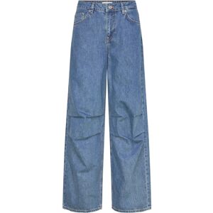 Selected Slfwide Agathe Mw Baggy Pleated Jeans 26 x 32 MEDIUM BLUE DENIM 26 x 32 Selected Slfwide Agathe Mw Baggy Pleated Jeans 26 x 32 MEDIUM BLUE DENIM 26 x 32