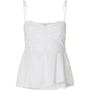 Selected Slfdelia Strap Top B 44 BRIGHT WHITE 44 Selected Slfdelia Strap Top B 44 BRIGHT WHITE 44