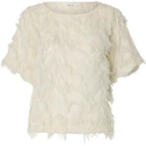 Selected Slfmyline Ss Boat Neck Top B 42 EGRET 42 Selected Slfmyline Ss Boat Neck Top B 42 EGRET 42
