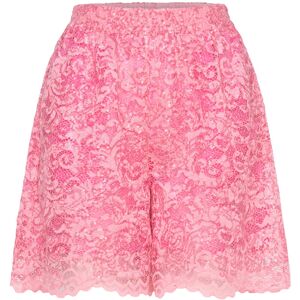 Stella Nova Sequined Lace Shorts 36 AMAZING PINK 36 Stella Nova Sequined Lace Shorts 36 AMAZING PINK 36