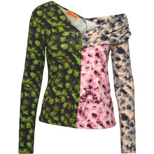 STINE GOYA One Shoulder Long Sleeve Top, 2254 S DIZZY FOLIAGE S STINE GOYA One Shoulder Long Sleeve Top, 2254 S DIZZY FOLIAGE S