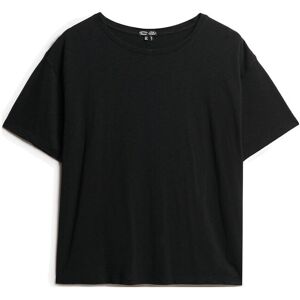 Superdry Studios Dropped Shoulder Tee 40 BLACK 40 Superdry Studios Dropped Shoulder Tee 40 BLACK 40