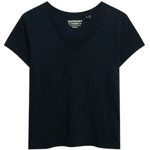 Superdry Studios Slub Emb Vee Tee 16 ECLIPSE NAVY 16 Superdry Studios Slub Emb Vee Tee 16 ECLIPSE NAVY 16