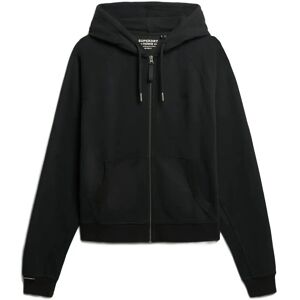 Superdry Studios Relaxed Zip Hoodie 10 WASHED BLACK 10 Superdry Studios Relaxed Zip Hoodie 10 WASHED BLACK 10