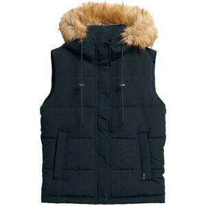 Superdry Vintage Everest Faux Fur Gilet XS ECLIPSE NAVY XS Superdry Vintage Everest Faux Fur Gilet XS ECLIPSE NAVY XS