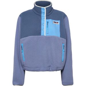 Superdry Colour Block Fleece Pull Over 10 TIDAL BLUE 10 Superdry Colour Block Fleece Pull Over 10 TIDAL BLUE 10