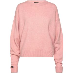 Superdry Slouchy Crew Neck Jumper XS DULL PINK TWIST XS Superdry Slouchy Crew Neck Jumper XS DULL PINK TWIST XS