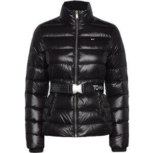 Tommy Jeans Tjw Branded Belt Down Jacket M BLACK M Tommy Jeans Tjw Branded Belt Down Jacket M BLACK M