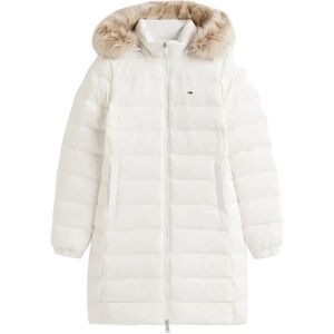 Tommy Jeans Tjw Essential Hooded Down Coat L ECRU L Tommy Jeans Tjw Essential Hooded Down Coat L ECRU L
