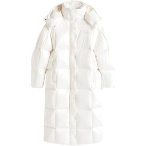 Tommy Jeans Tjw Alaska Grid Shny Ovs Dwn Pfr S ANCIENT WHITE S Tommy Jeans Tjw Alaska Grid Shny Ovs Dwn Pfr S ANCIENT WHITE S