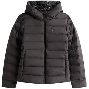 Tommy Jeans Tjw Slim Hood Prnt Down Jckt Ext L BLACK L Tommy Jeans Tjw Slim Hood Prnt Down Jckt Ext L BLACK L