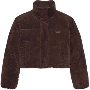 Tommy Jeans Tjw Cord Puffer Jacket Ext XS RICH BROWN XS Tommy Jeans Tjw Cord Puffer Jacket Ext XS RICH BROWN XS