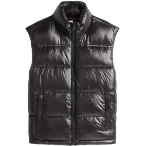 Tommy Jeans Tjw Essential Puffer Vest Shiny M BLACK M Tommy Jeans Tjw Essential Puffer Vest Shiny M BLACK M